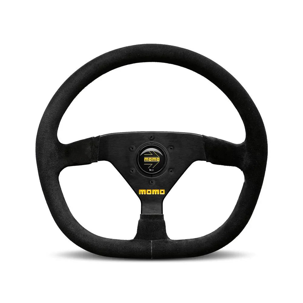 Momo MOD. 88 Steering Wheel 320 mm - Black Suede/Black Spokes (R1988/32S)