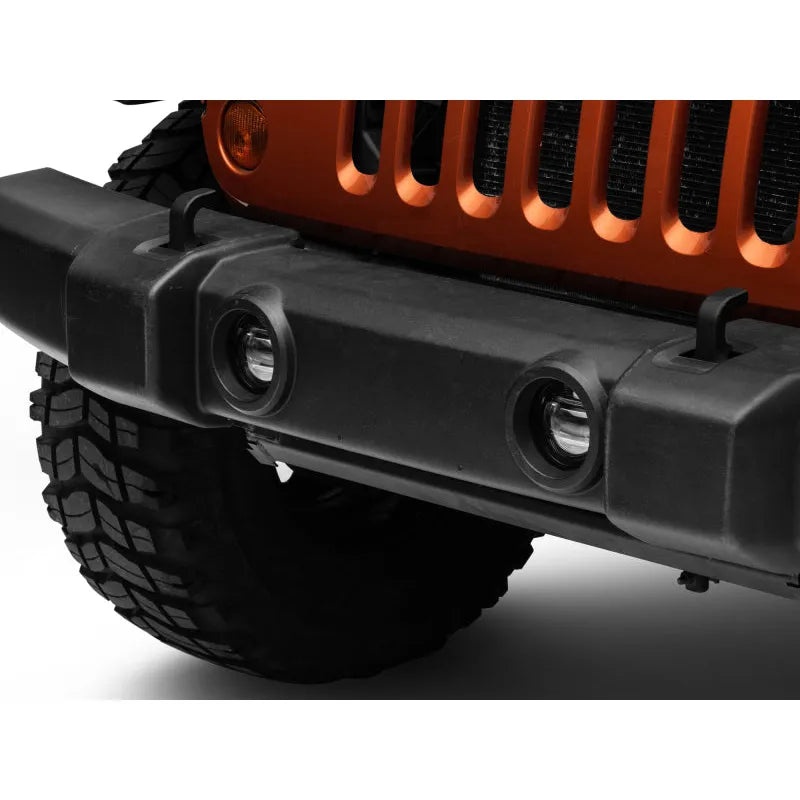 Raxiom 4in LED Fog Lights | Jeep Wrangler JK/JL (07-22) (J130814)