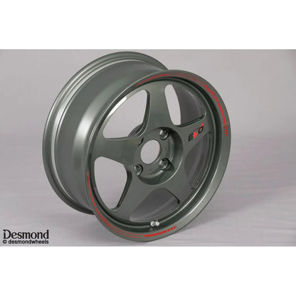 Desmond Regamaster EVO II 16x8 +35 4x100 Almighty Grey (SET)