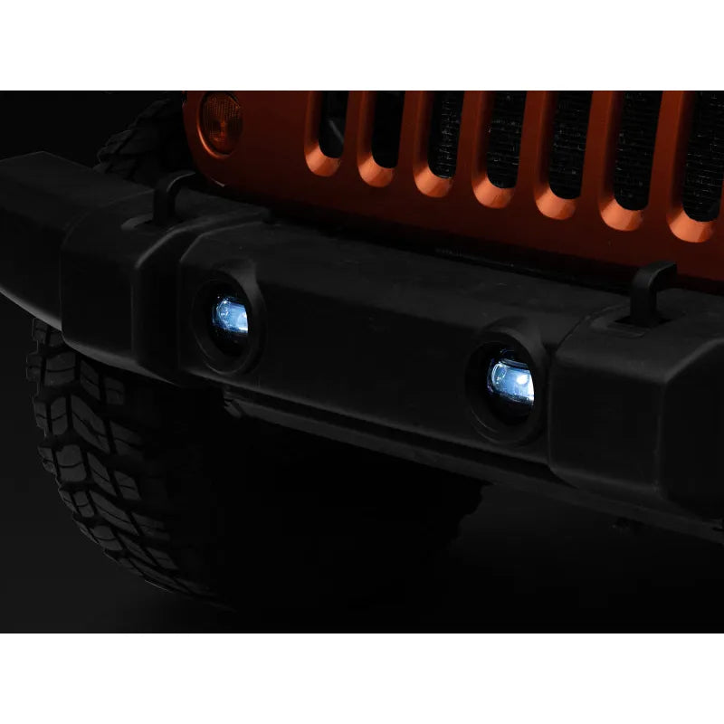Raxiom 4in LED Fog Lights | Jeep Wrangler JK/JL (07-22) (J130814)
