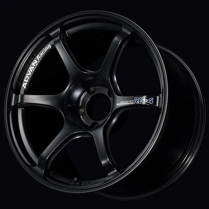 Advan RG-4 Semi Gloss Black | 17x8" +54mm | 5x114.3mm Wheel