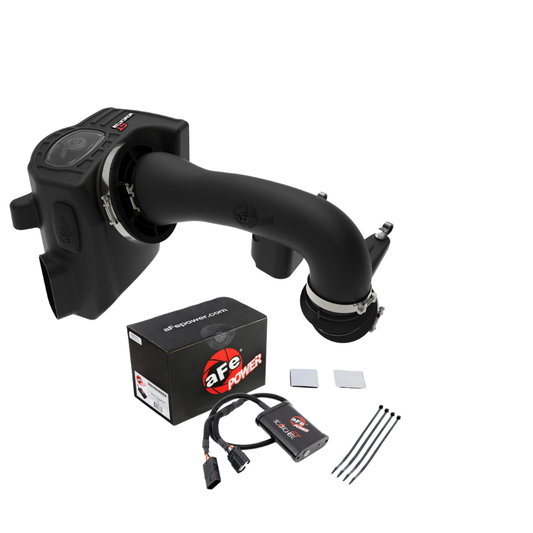 aFe Stage 1 Power Pack (Scorcher Blue + Momentum): 2020-2023 Chevrolet Silverado 2500 HD / Silverado 3500 HD / GMC Sierra 2500 HD / Sierra 3500 HD 6.6L