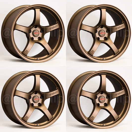 Gram Lights 57CR 18x9.5 +38 5x100 Bronze 2 (SET)