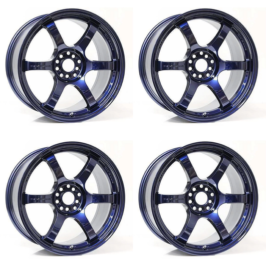Gram Lights 57DR 18x9.5 +38 5x114.3 Eternal Blue Pearl (SET)