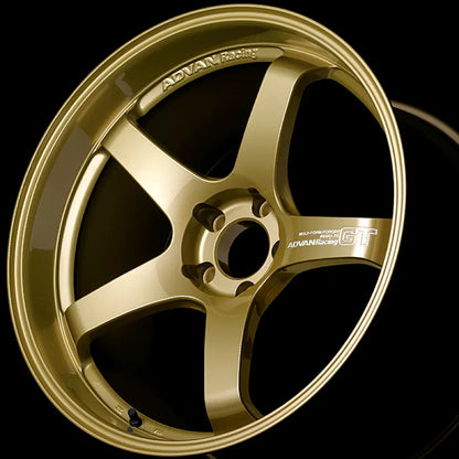 Advan GT for Porsche Racing Gold Metallic | 18x9" +46mm | 5x130mm Wheel