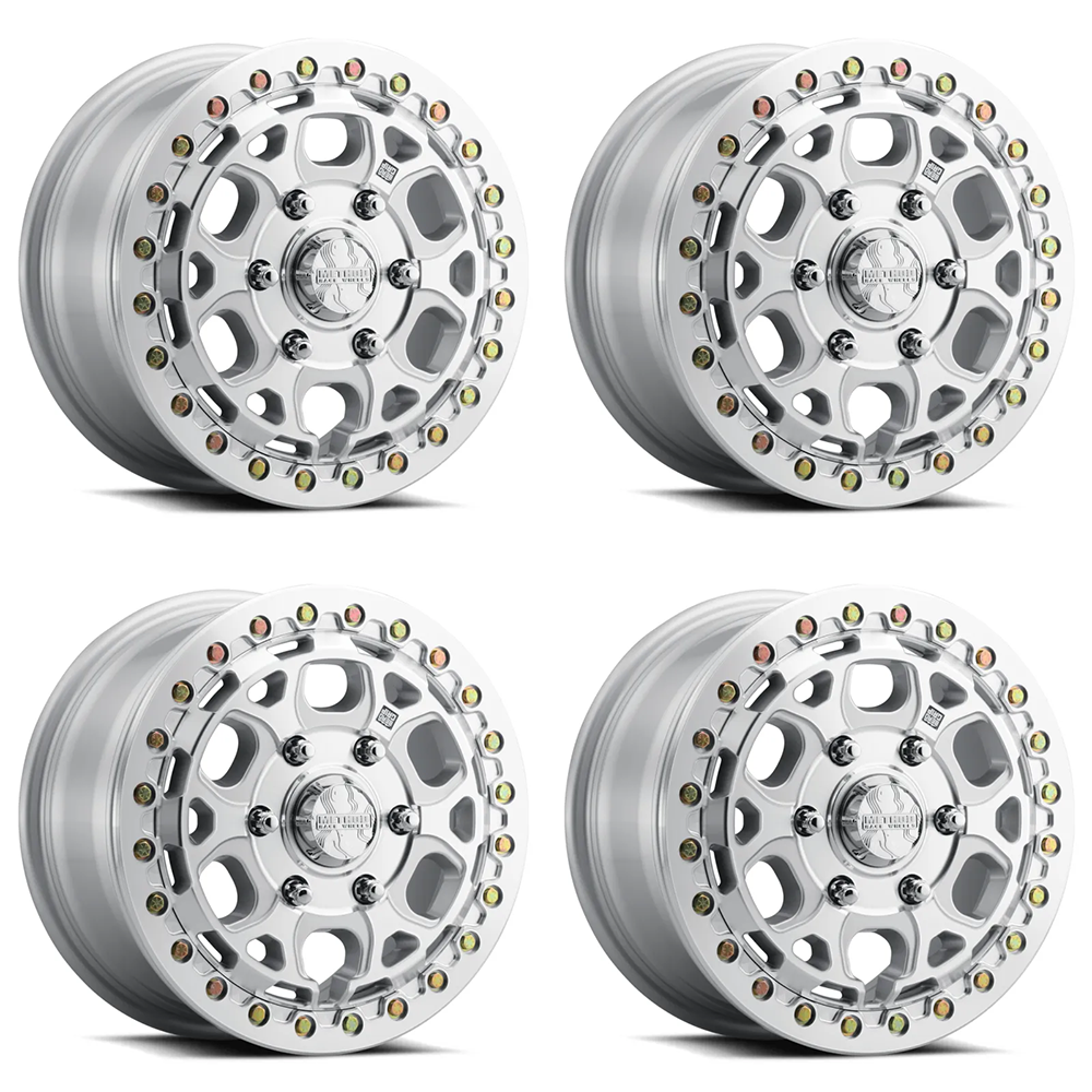 (set of 4) Method Wheels MR416 Machined Clear Coat | 15x7" +74mm | 6x5.5mm Wheel