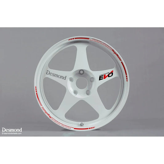 Desmond Regamaster EVO II 18x9.5 +45 5x114.3 Gloss White (SET)