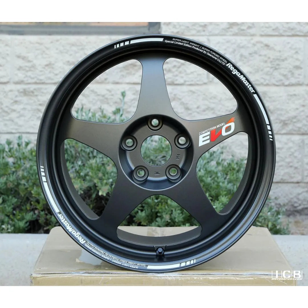 Desmond Regamaster EVO II 16x8 +35 4x100 Satin Gunmetal (SET)