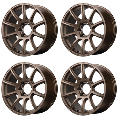(set of 4) Gram Lights 57TransX Dark Bronze / Machining | 18x9" +0mm | 5x127mm Wheel