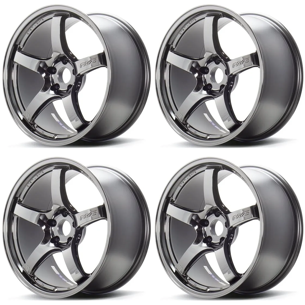 (set of 4) Gram Lights 57CR RBC | 18x9.5" +38mm | 5x114.3mm Wheel