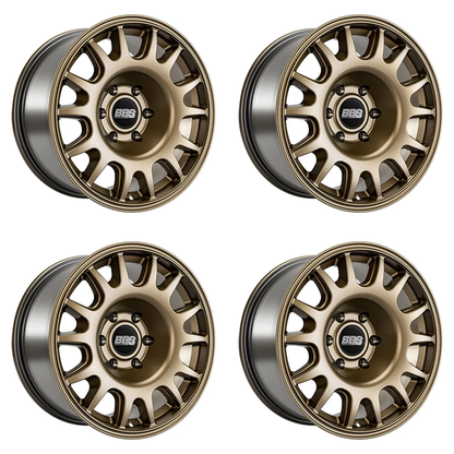 (set of 4) BBS TS-R Satin Bronze | 18x9" +0mm | 6x139.7mm Wheel