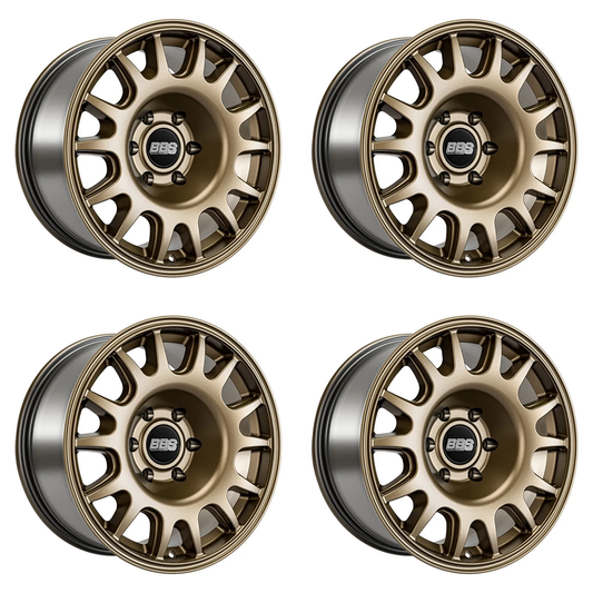 (set of 4) BBS TS-R Satin Bronze | 18x9" +0mm | 6x139.7mm Wheel