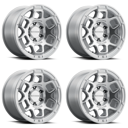(set of 4) Method Wheels MR710 HD Machined Clear Coat | 17x8.5" +0mm | 6x135mm Wheel