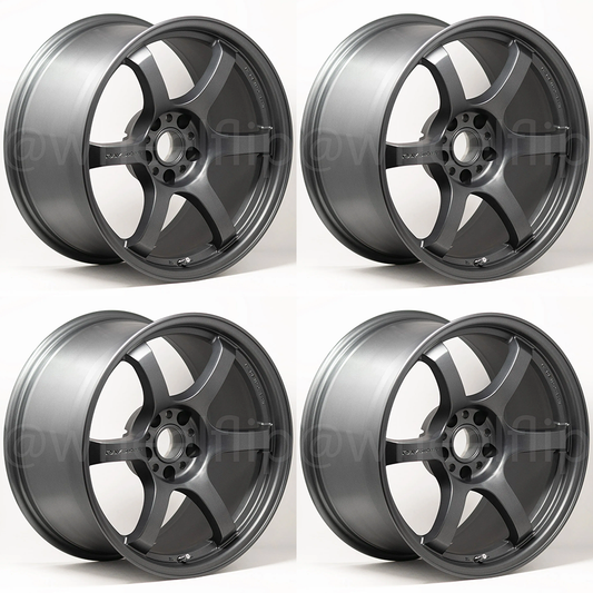 Gram Lights 57DR 18x9.5 +38 5x114.3 Gun Blue 2 (SET)