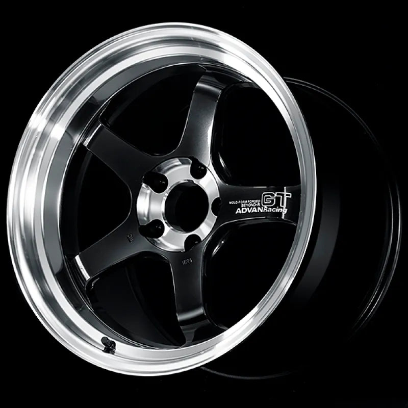 Advan GT Beyond-R Diamond Cut/Dark Platinum Black | 18x9.5" +38mm | 5x114.3mm Wheel