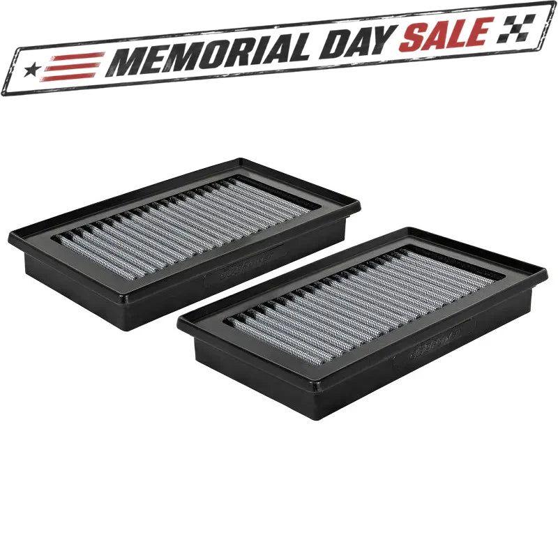 aFe Magnum FLOW Pro DRY S OE Filter Pair | Infiniti Q50 V6 3.5L/3.7L (14-19) (31-10273-MA)