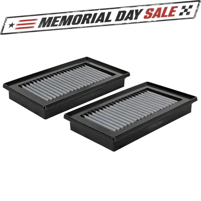 aFe Magnum FLOW Pro DRY S OE Filter Pair | Infiniti Q50 V6 3.5L/3.7L (14-19) (31-10273-MA)