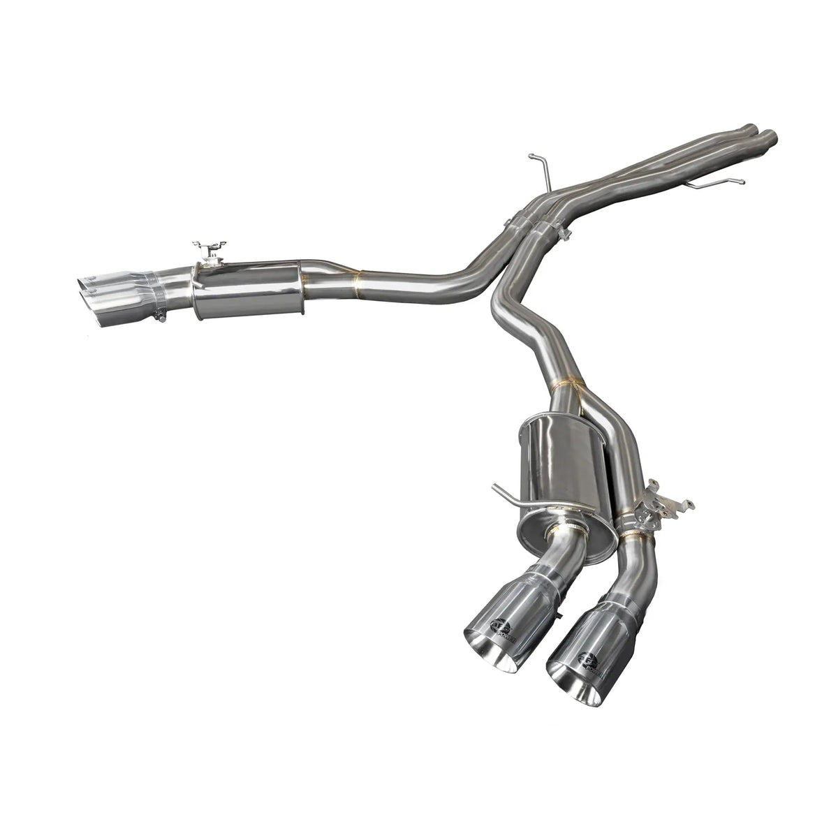aFe MACH Force-Xp 3in to 2.5in SS Axle-Back Exhaust Audi RS5 (18-20) (49-36427-P)