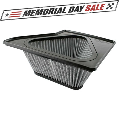 aFe Magnum FLOW Inverted Air Filter w/ Pro DRY S | Ford Mustang V6/V8 (10-12) (31-80179)