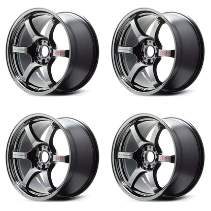 (set of 4) Gram Lights 57DR RBC | 18x9.5" +38mm | 5x114.3mm Wheel