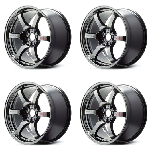 (set of 4) Gram Lights 57DR RBC | 18x9.5" +38mm | 5x114.3mm Wheel