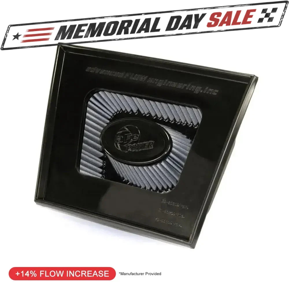 aFe Magnum FLOW Inverted Air Filter | GM Diesel Trucks 11-12 V8-6.6L (31-80209)
