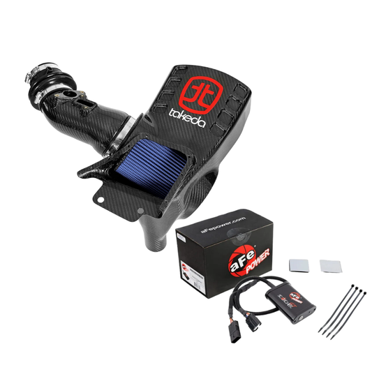 aFe Stage 1 Power Pack (Scorcher GT + Momentum GT Carbon): 2017-2021 Honda Civic 2.0L