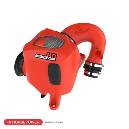aFe 15-25 Toyota Hilux L4-2.4/2.8L (td) Momentum HD Cold Air Intake System Red w/ Pro DRY S Filter