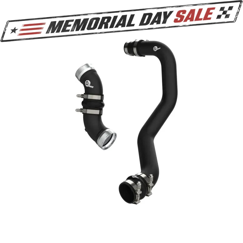 aFe BladeRunner Aluminum Hot & Cold Charge Pipe Kit | GM Diesel Trucks V8 6.6L (06-10) (46-20054-B)