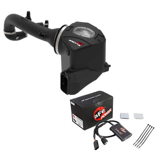 aFe Stage 1 Power Pack (Scorcher Blue + Momentum GT): 2019-2026 Chevrolet Silverado 1500 / GMC Sierra 1500 2.7L