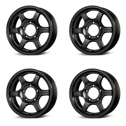 (set of 4) Gram Lights 57DR-X Super Dark Gunmetal | 17x8.5" +0mm | 6x139.7mm Wheel