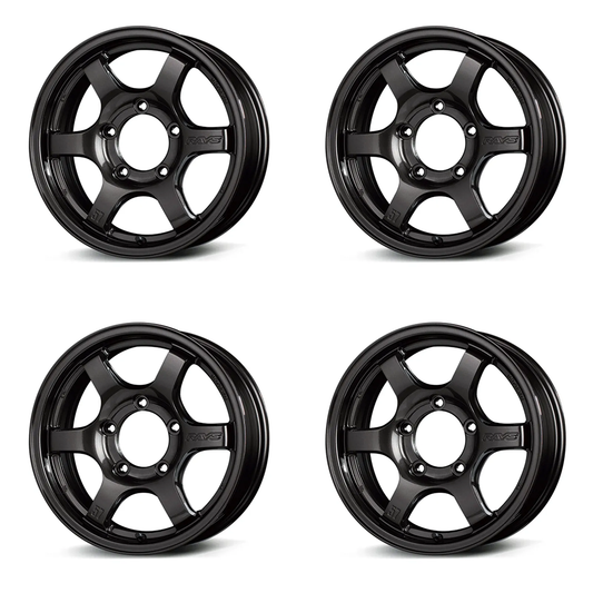 (set of 4) Gram Lights 57DR-X Super Dark Gunmetal | 17x8.5" +0mm | 6x139.7mm Wheel