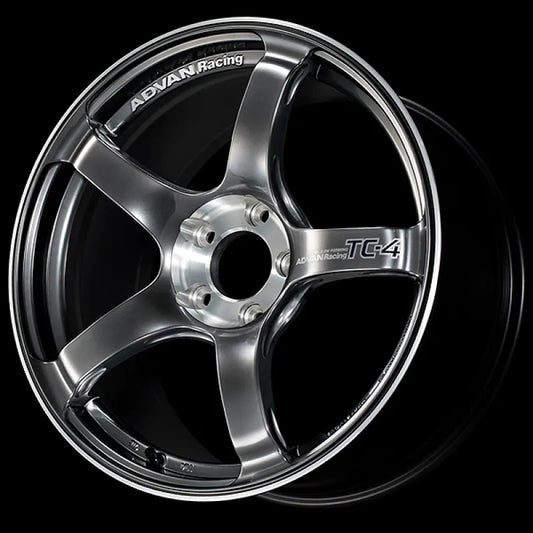 Advan TC-4 SE Racing Hyper Black/Diamond Cut | 17x9" +45mm | 5x114.3mm Wheel