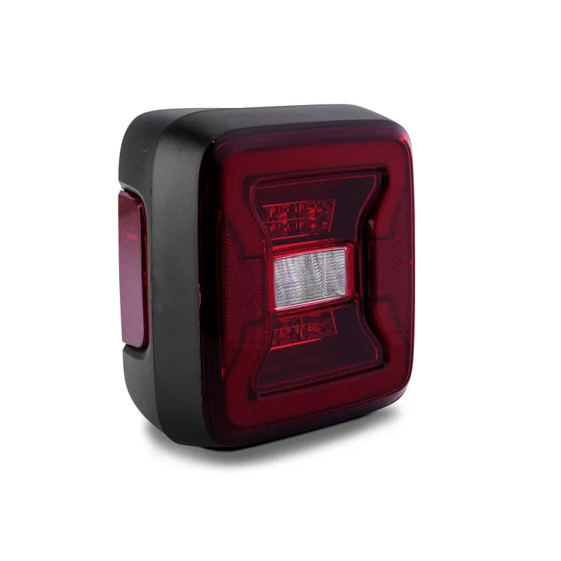 Raxiom 18-22 Jeep Wrangler JL LED Tail Lights | Black Housing Red Lens (J132754-JL)