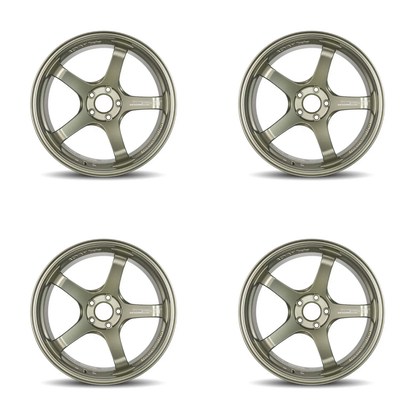(set of 4) Advan GT Beyond Racing Sand Metallic | 19x9.5" +29mm | 5x114.3mm Wheel