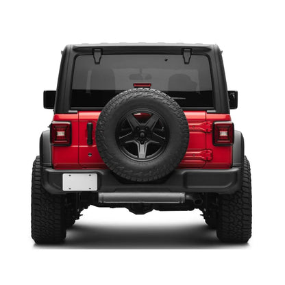 Raxiom 18-22 Jeep Wrangler JL LED Tail Lights | Black Housing Red Lens (J132754-JL)