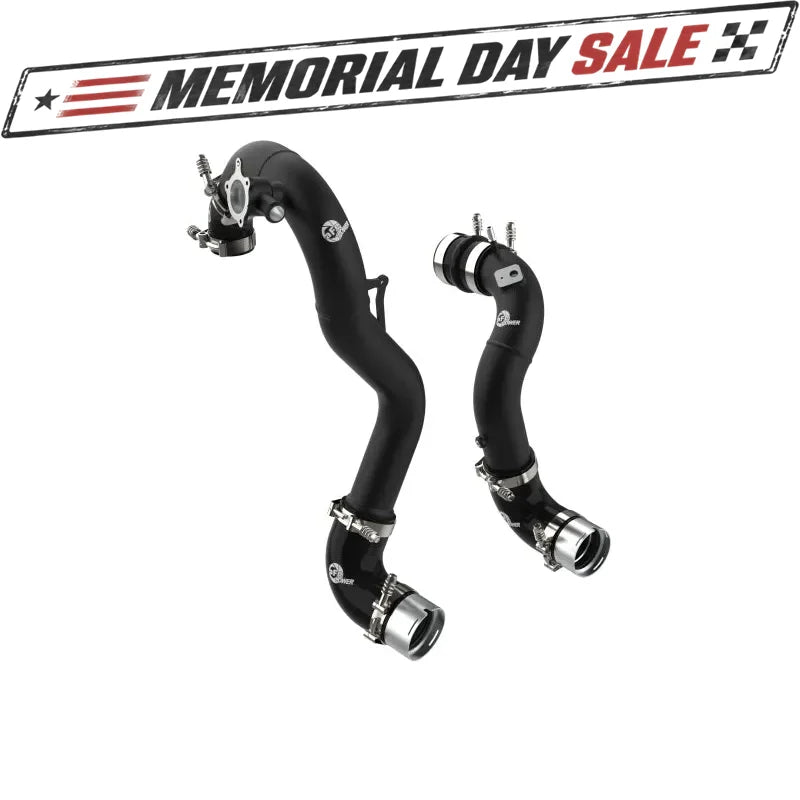 aFe BladeRunner Alum Hot/Cold Charge Pipe Kit | Ford Bronco L4 2.3L (21-22) (46-20574-B)