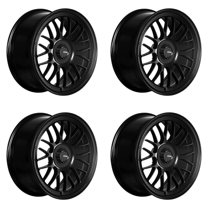 (set of 4) Konig MKX Satin Black | 20x9" +32mm | 5x114.3mm Wheel