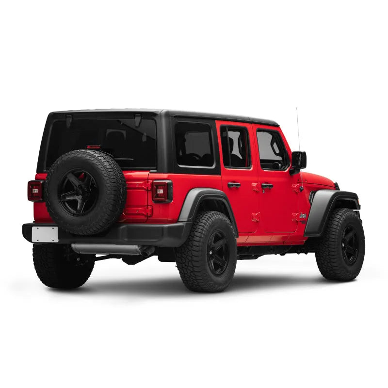 Raxiom 18-22 Jeep Wrangler JL LED Tail Lights | Black Housing Red Lens (J132754-JL)