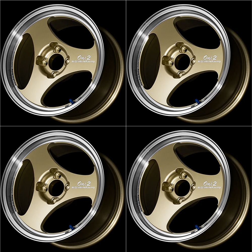 (set of 4) Advan GT Beyond Racing Copper Bronze | 18x9.5" +29mm | 5x114.3mm Wheel