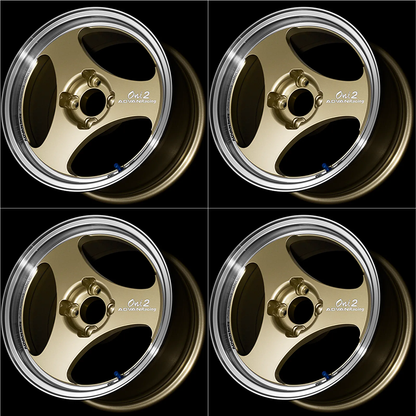 (set of 4) Advan GT Beyond Racing Copper Bronze | 18x9.5" +29mm | 5x114.3mm Wheel