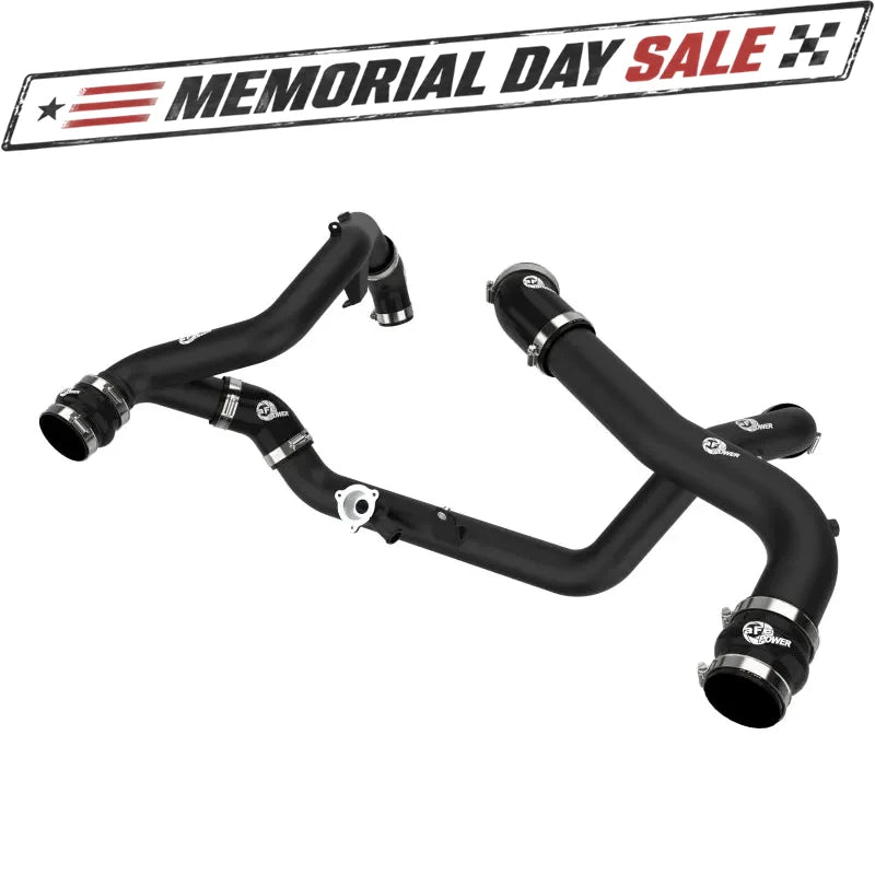 aFe BladeRunner Aluminum Hot & Cold Charge Pipe Kit | Ford Explorer ST V6 3.0L (20-23) (46-20654-B)