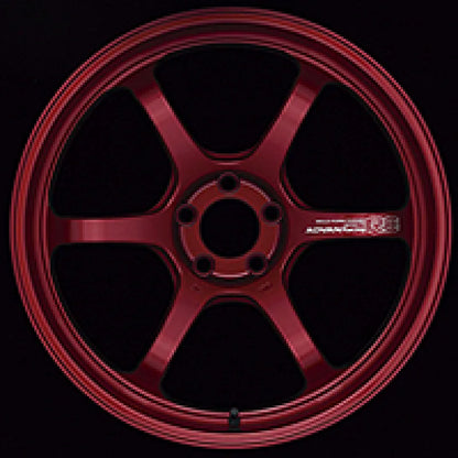 Advan R6 Racing Candy Red | 18x9.5" +45mm | 5x100mm Wheel