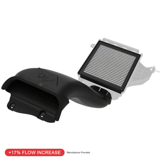 aFe 21-24 Ford F-150 V6/V8 Dynamic Air Scoop w/ Pro DRY S Filter | Ford F-150 (21-24) (55-11001D)