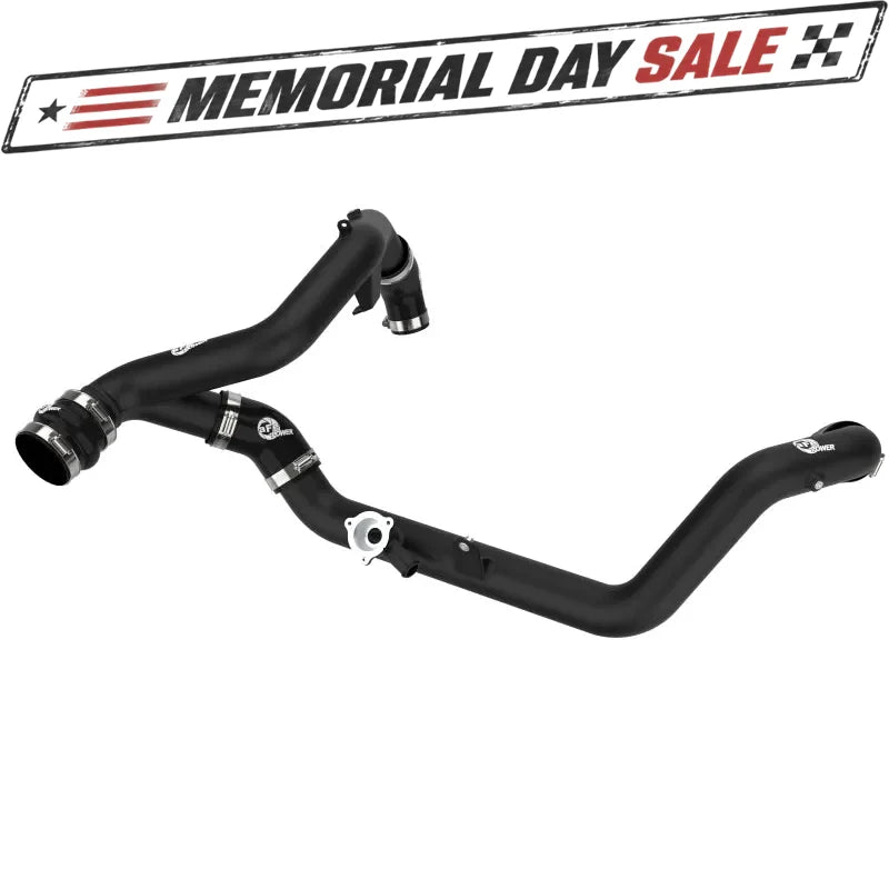 aFe Bladerunner 2-1/4" Aluminum Hot Charge Pipe | Ford Explorer/Explorer ST (20-23) (46-20658-B)