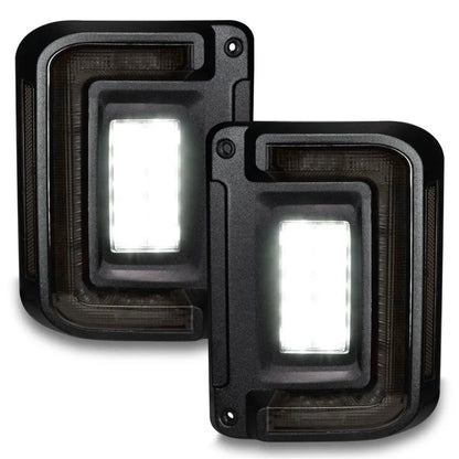 ORACLE JK Flush Mount LED Tail Lights | Jeep Wrangler JK (97-07/07-18) (5891-504-T)