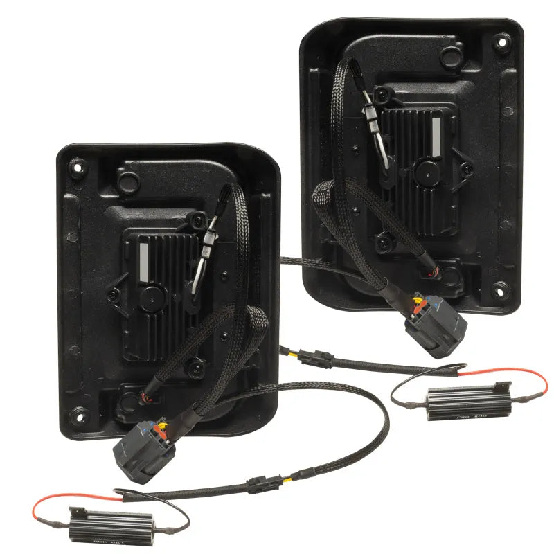 ORACLE JK Flush Mount LED Tail Lights | Jeep Wrangler JK (97-07/07-18) (5891-504-T)