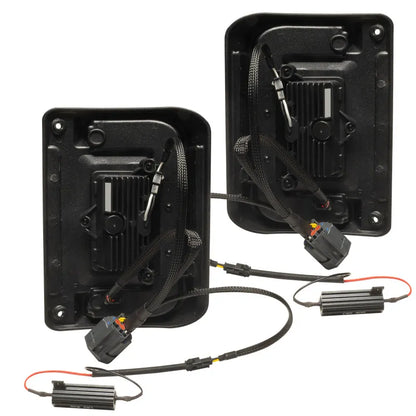 ORACLE JK Flush Mount LED Tail Lights | Jeep Wrangler JK (97-07/07-18) (5891-504-T)