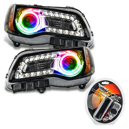 Oracle 11-14 Chrysler 300 SMD HL Black | 2011-24 Chrysler 300 (7729-330)