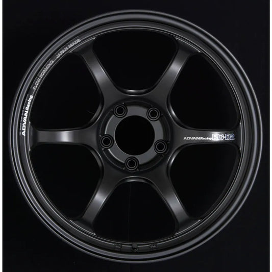 Advan RG-D2 Semi Gloss Black | 18x9.5" +40mm | 5x100mm Wheel